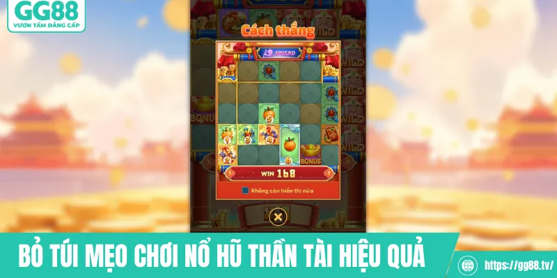 Bỏ túi mẹo chơi nổ hũ Thần Tài hiệu quả
